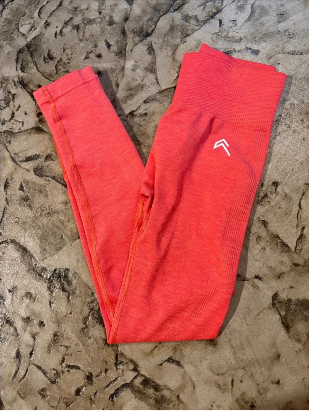 Oner Active Coral Red Seamless Leggings